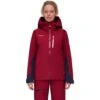 Mammut Stoney Hardshell Thermojas Dames - Blood Red-marine