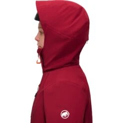 Mammut Stoney Hardshell Thermojas Dames - Blood Red-marine -Mammut mammut stoney hardshell thermo jacket women blood red marine 10 1485053