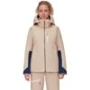Mammut Stoney Hardshell Thermojas Dames - Savannah-marine