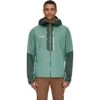 Mammut Taiss Hardshell Jas Met Capuchon Heren - Dark Jade-woods