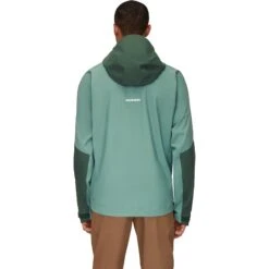 Mammut Taiss Hardshell Jas Met Capuchon Heren - Dark Jade-woods -Mammut mammut taiss hardshell hooded jacket men dark jade woods 4 1353384