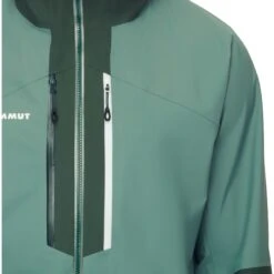 Mammut Taiss Hardshell Jas Met Capuchon Heren - Dark Jade-woods -Mammut mammut taiss hardshell hooded jacket men dark jade woods 6 1353386
