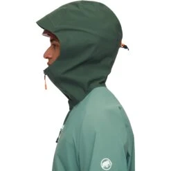 Mammut Taiss Hardshell Jas Met Capuchon Heren - Dark Jade-woods -Mammut mammut taiss hardshell hooded jacket men dark jade woods 7 1353387