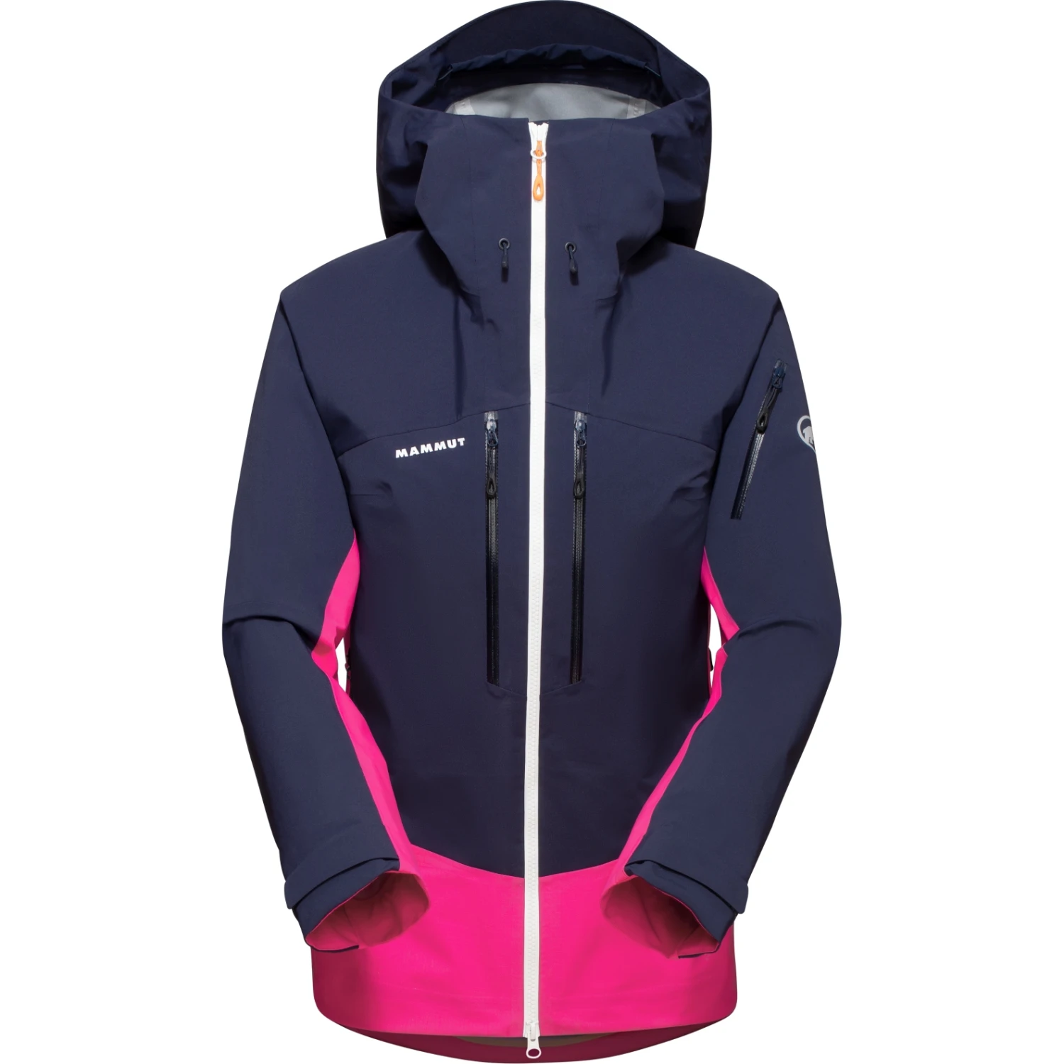 Mammut Taiss Pro Hardshell Jas Met Capuchon Dames - Pink-marine 3 Mammut Taiss Pro Hardshell Jas Met Capuchon Dames - Pink-marine - Afbeelding 3