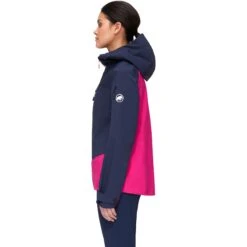 Mammut Taiss Pro Hardshell Jas Met Capuchon Dames - Pink-marine 14 Mammut Taiss Pro Hardshell Jas Met Capuchon Dames - Pink-marine -Mammut mammut taiss pro hardshell hooded jacket women pink marine 2 1323993