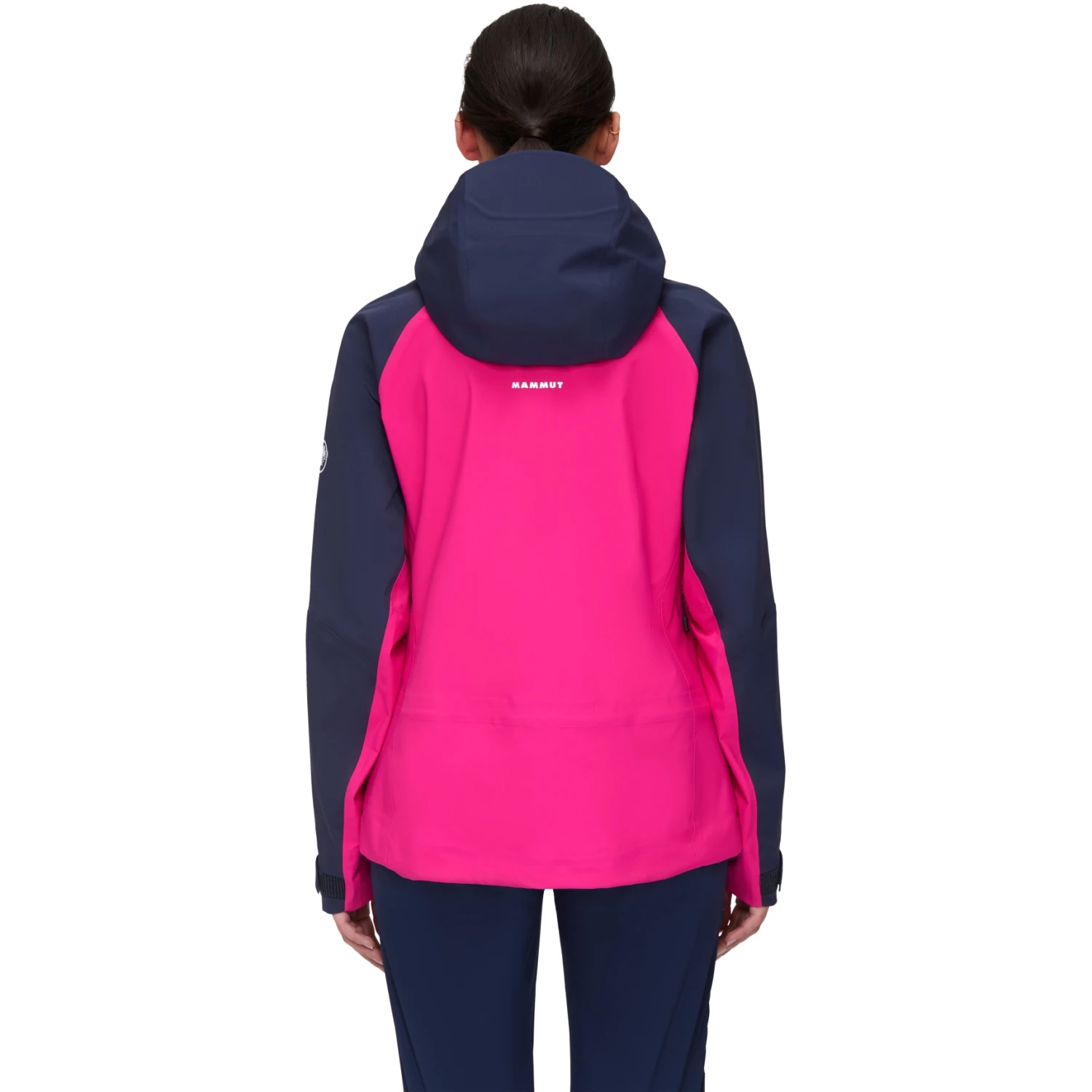 Mammut Taiss Pro Hardshell Jas Met Capuchon Dames - Pink-marine 2 Mammut Taiss Pro Hardshell Jas Met Capuchon Dames - Pink-marine - Afbeelding 2