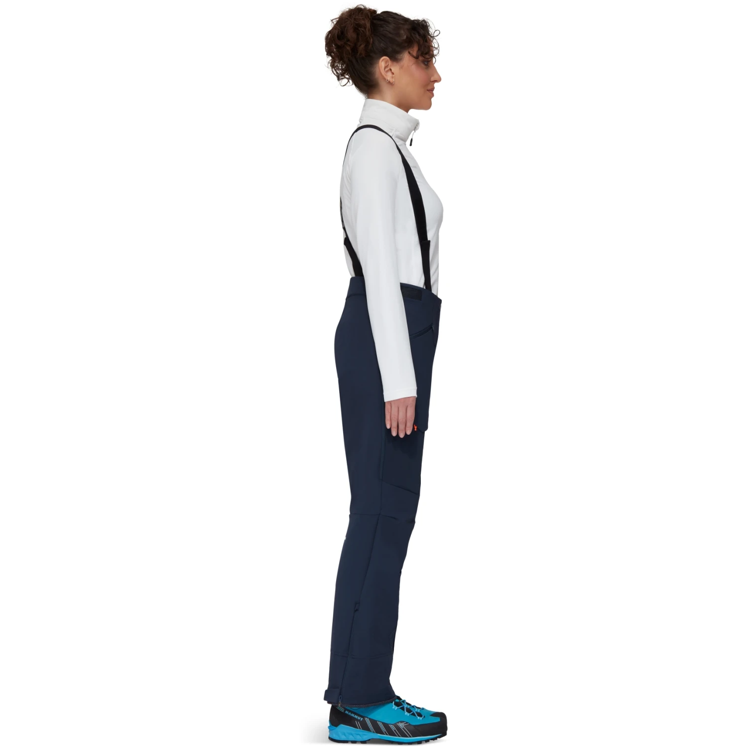 Mammut Taiss Pro Softshell-Broek Dames - Marine 3 Mammut Taiss Pro Softshell-Broek Dames - Marine - Afbeelding 3