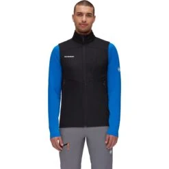 Mammut Ultimate VII Softshell Vest Heren - Zwart