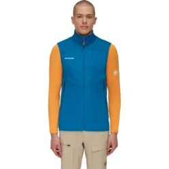 Mammut Ultimate VII Softshell Vest Heren - Deep Ice