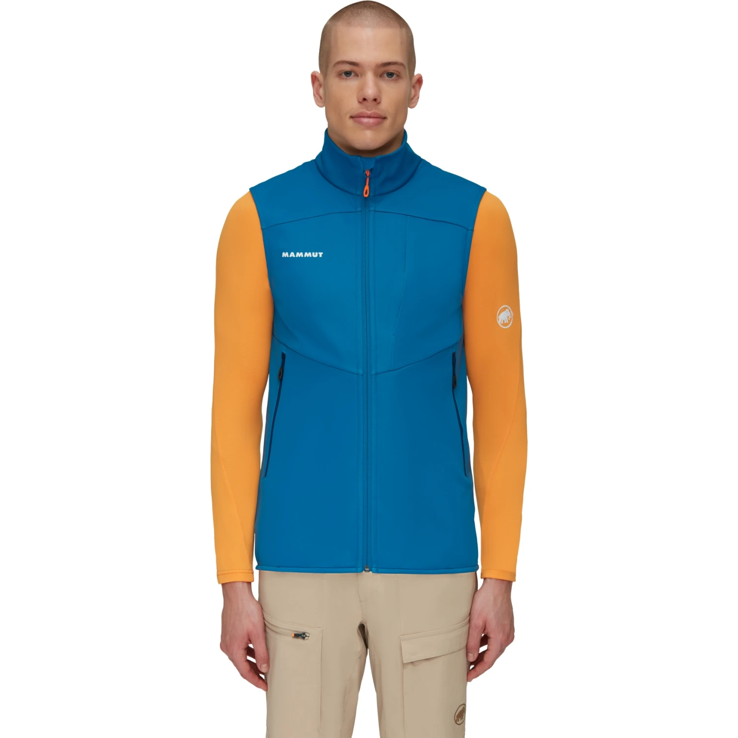 Mammut Ultimate VII Softshell Vest Heren - Deep Ice 1 Mammut Ultimate VII Softshell Vest Heren - Deep Ice