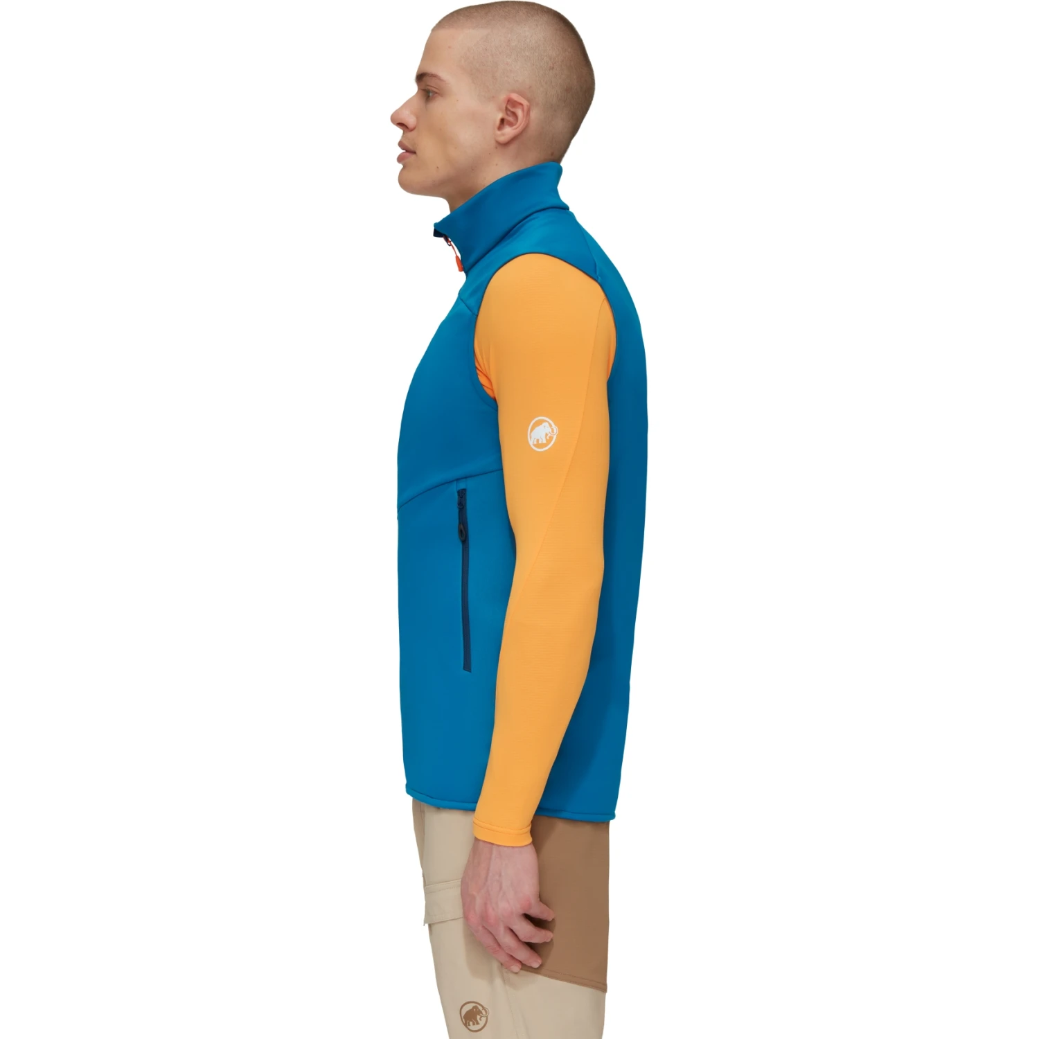 Mammut Ultimate VII Softshell Vest Heren - Deep Ice 4 Mammut Ultimate VII Softshell Vest Heren - Deep Ice - Afbeelding 4