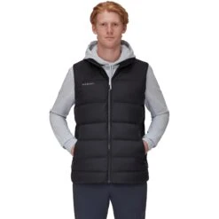 Mammut Whitehorn Donzen Bodywarmer Heren - Zwart