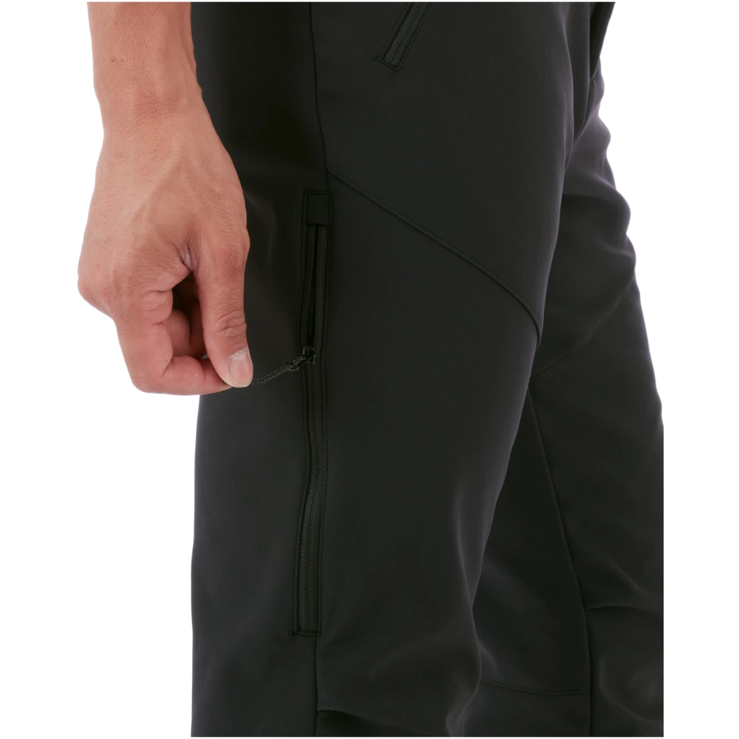 Mammut Winter Hiking Softshell-Broek Heren - Zwart 3 Mammut Winter Hiking Softshell-Broek Heren - Zwart - Afbeelding 3